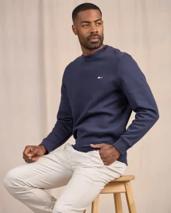 Homme Mise Au Green Sweat uni bleu marine