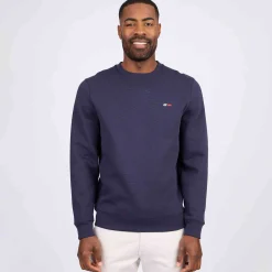 Homme Mise Au Green Sweat uni bleu marine