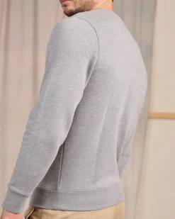 Homme Mise Au Green Sweat uni gris chiné