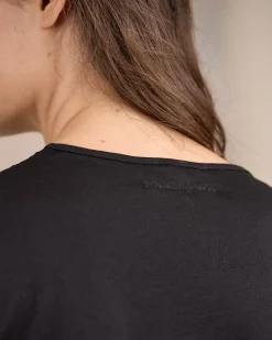 Femme Mise Au Green T-shirt à dentelle