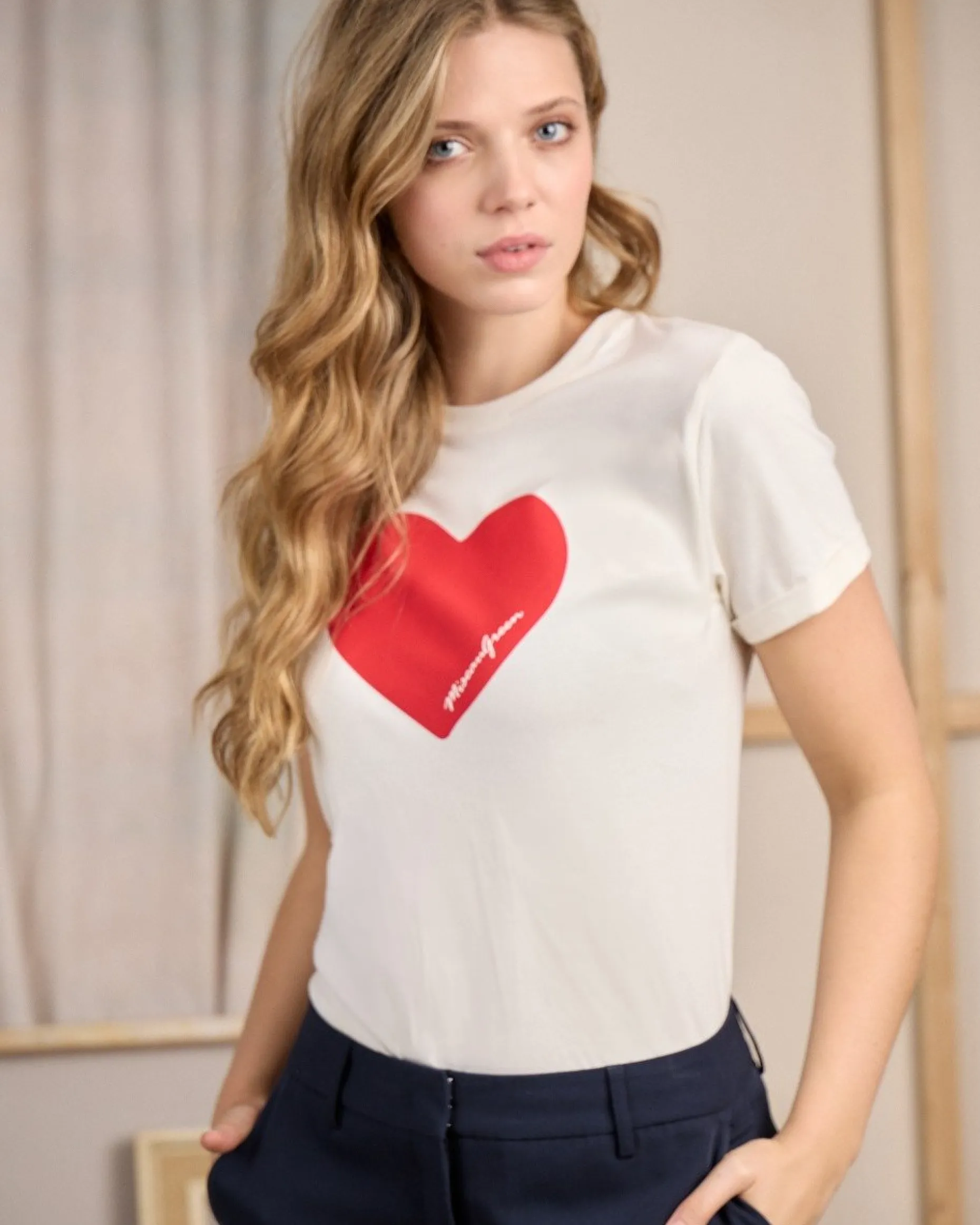 Femme Mise Au Green T-shirt Cheryl