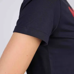 Femme Mise Au Green T-shirt Cheryl bleu marine