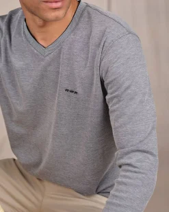 Homme Mise Au Green T-shirt col V