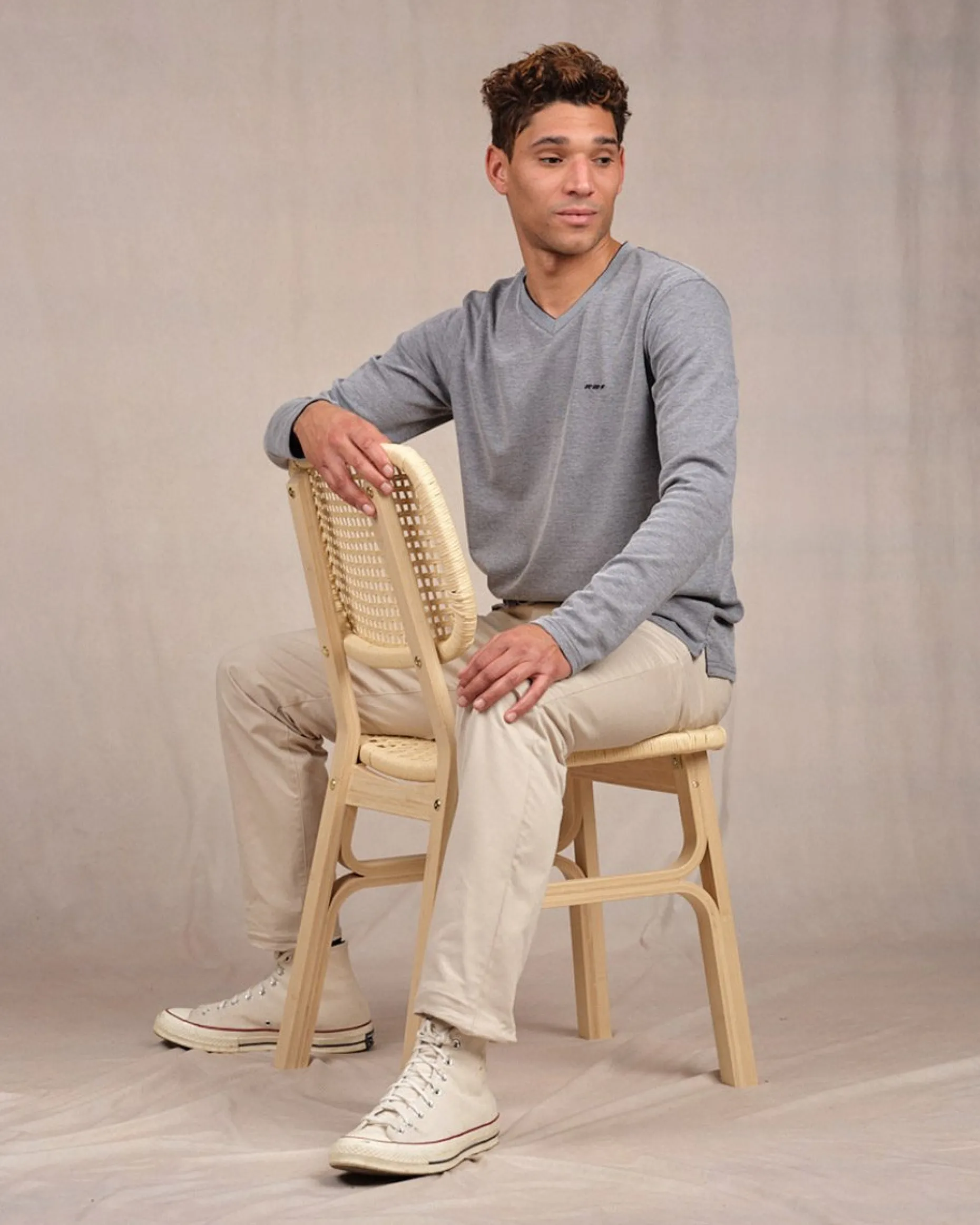 Homme Mise Au Green T-shirt col V