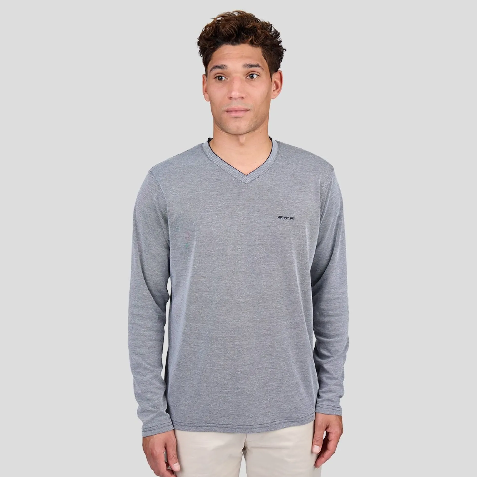 Homme Mise Au Green T-shirt col V