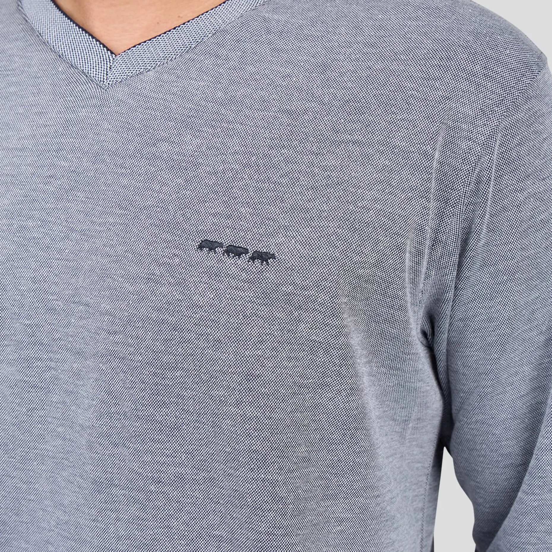 Homme Mise Au Green T-shirt col V