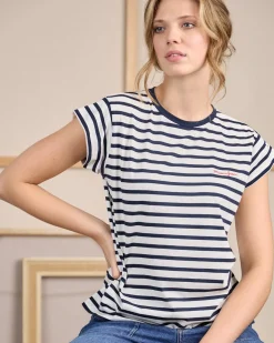 Femme Mise Au Green T-shirt marinière