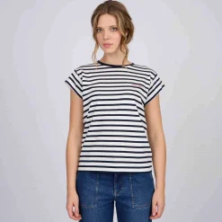 Femme Mise Au Green T-shirt marinière