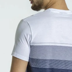 Homme Mise Au Green T-shirt rayé rayures marine