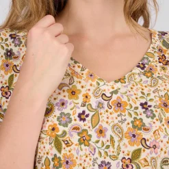 Femme Mise Au Green T-shirt Sidonie